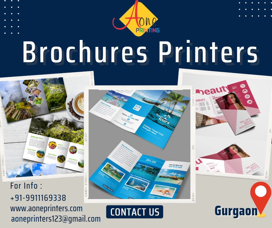 Brochure Printers - Aone Printers