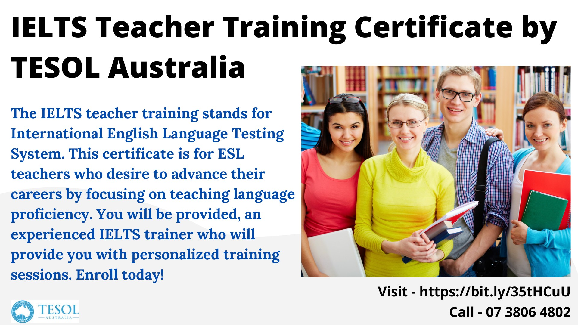 IELTS Teacher Training Certificate by TESOL Australia